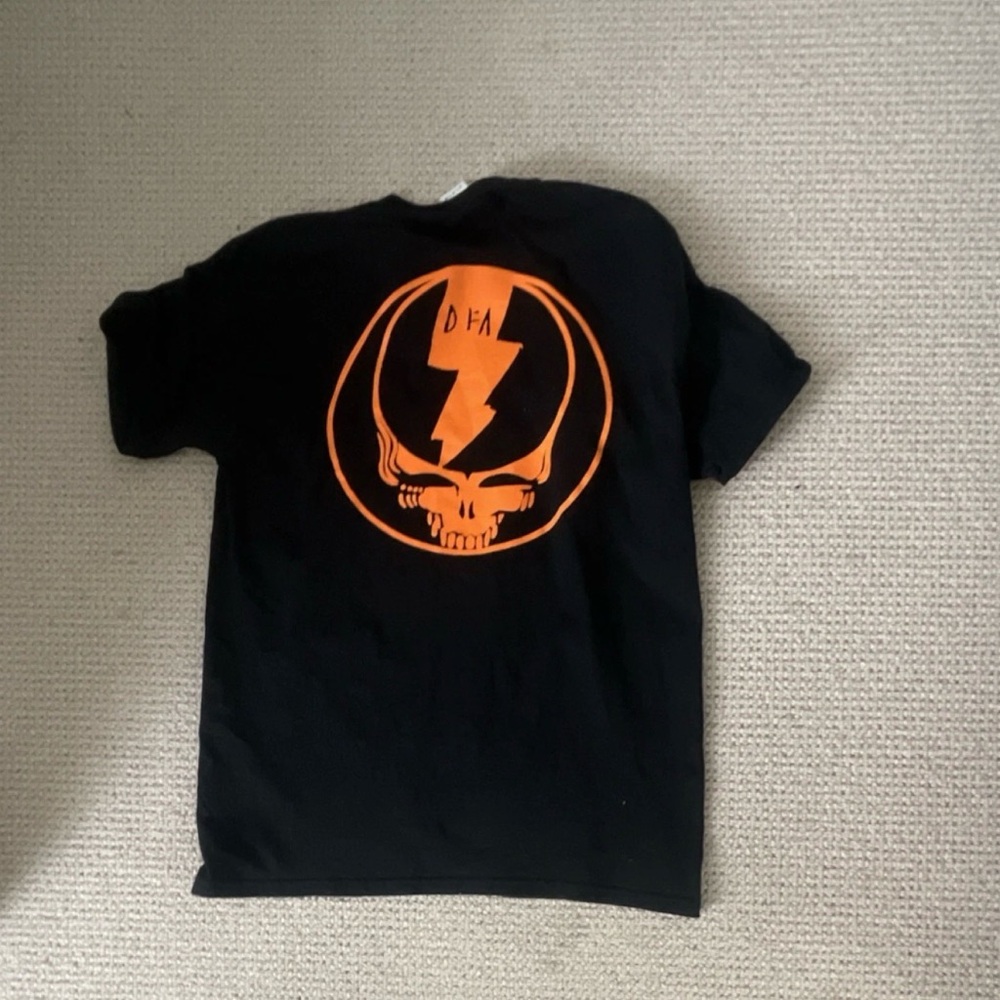 LCD Soundsystem / DFA Records “Stealie” style band t shirt music merch